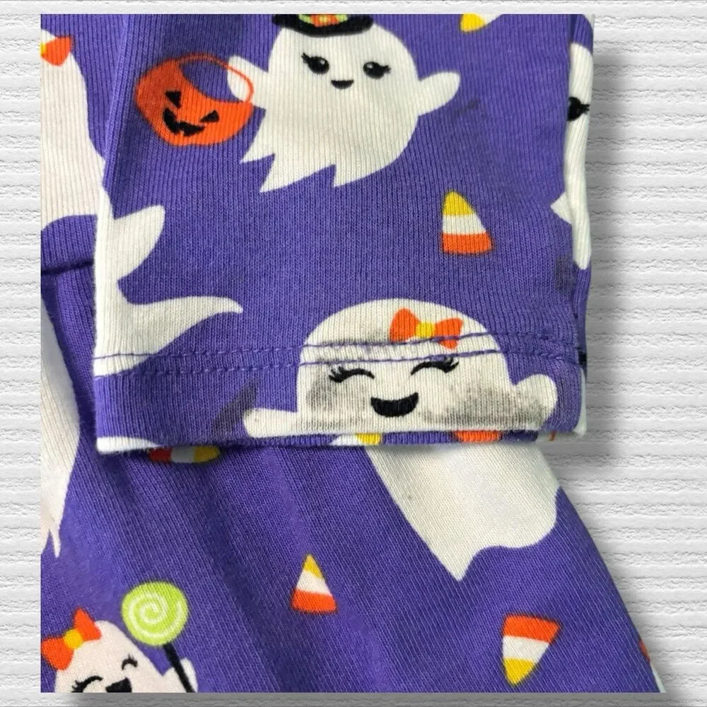 Gymboree Ghost Peplum Dress - Trick Or Treat - Purple - Play Condition - Size 10